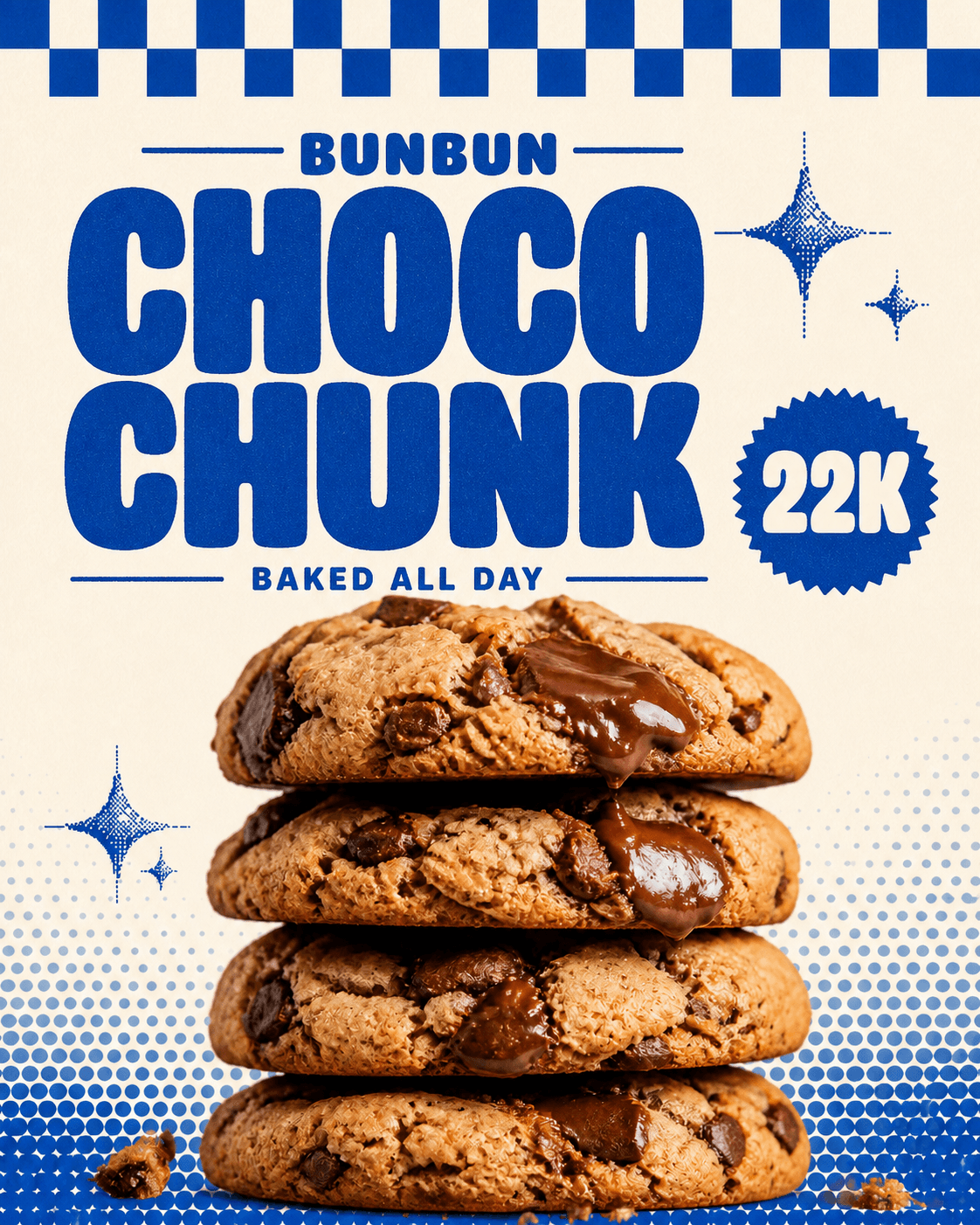 Choco Chunk, salah satu menu favorit Bunbun Bakehouse